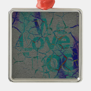 Love Metal Tree Decoration