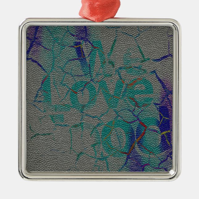 Love Metal Tree Decoration (Front)
