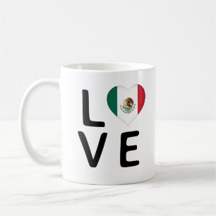 Love - Mexico Flag Coffee Mug