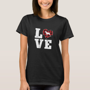 Love Miniature Pinscher Dog Lover Gifts Dog Valent T-Shirt