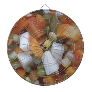Love Mixed Vegetables Dartboard
