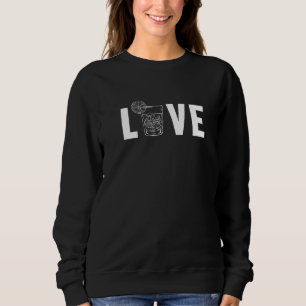 Love Mixologist Barmann Bartender Bardame Bartende Sweatshirt