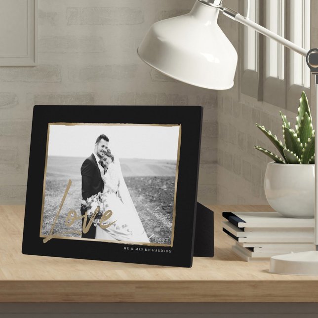 Love | Modern & Elegant Black & Gold Frame Wedding (Creator Uploaded)