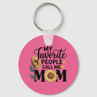 Love Mom Key Ring