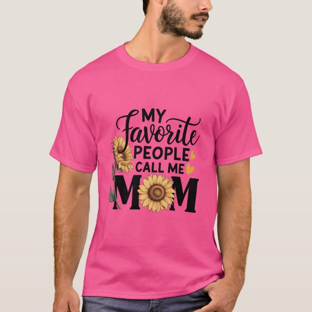 Love Mom T-Shirt (Front)