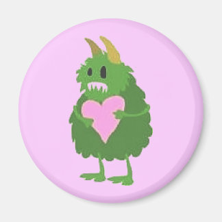 "Love Monster" Fridge Magnet