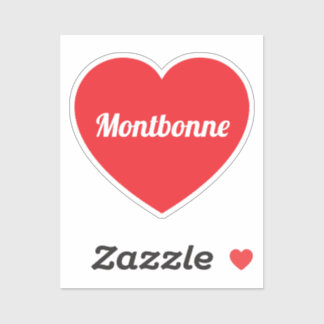Love Montbonne Custom-Cut Vinyl Sticker