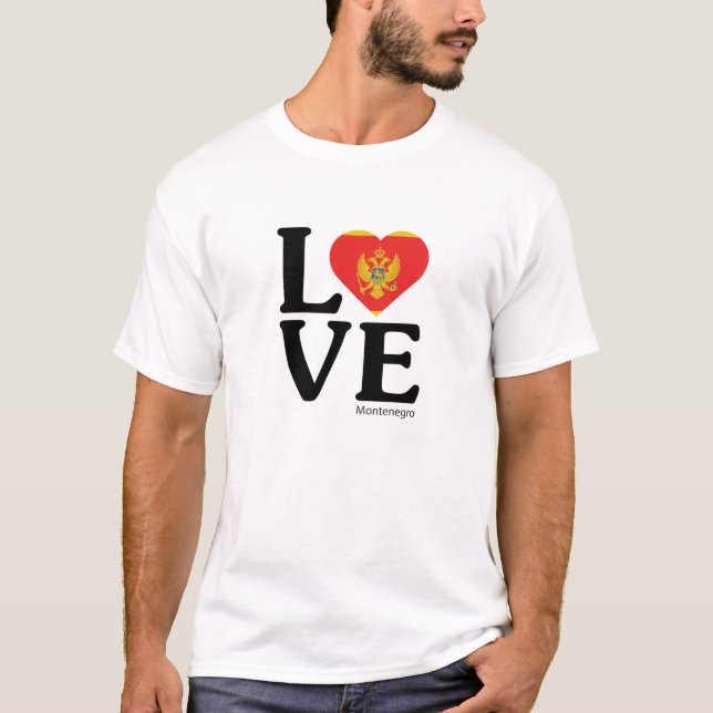 Love Montenegro T-Shirt (Front)