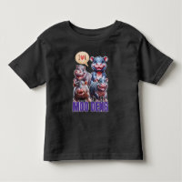 Love moo Deng Thai funny famous little baby hippo