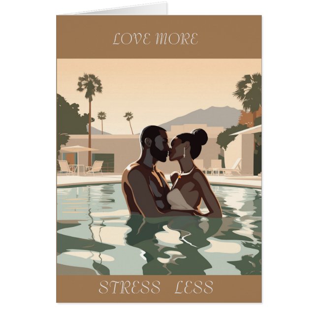 LOVE MORE DESIGN #1 CARD (Front)