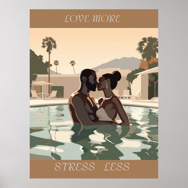 LOVE MORE DESIGN #1 POSTER (Front)