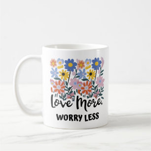Love More Floral Mug