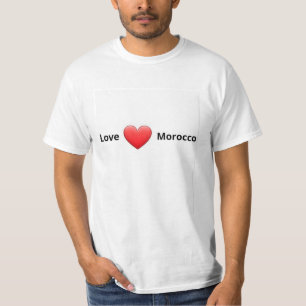 ❤️ Love Morocco I ❤️ Morocco T-Shirt