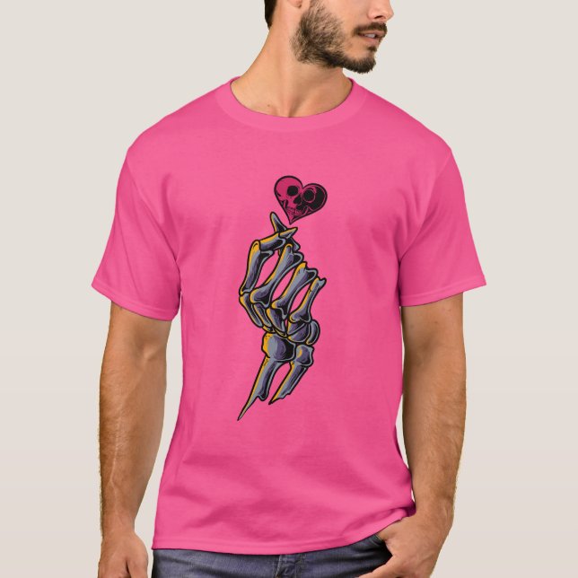 Love & Mortality Tee – For the Brave-Hearted (Front)