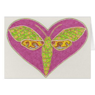 Love Moth card