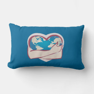 Love Mother Earth Lumbar Cushion