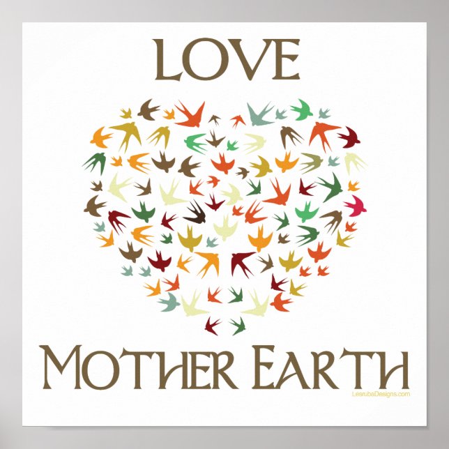 Love Mother Earth Poster (Front)