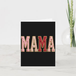 Love Mother Hearts Mama Valentine Mum Valentines 1 Card