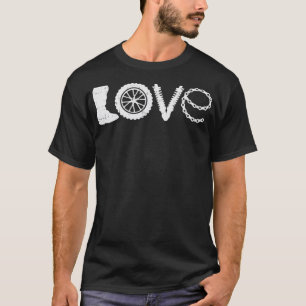 Love Motocross Dirt Bike Motorcycle Flat Track T-Shirt