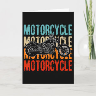 Love Motorcycle Mens Shirt Biker Boys Lover Dad&# Card