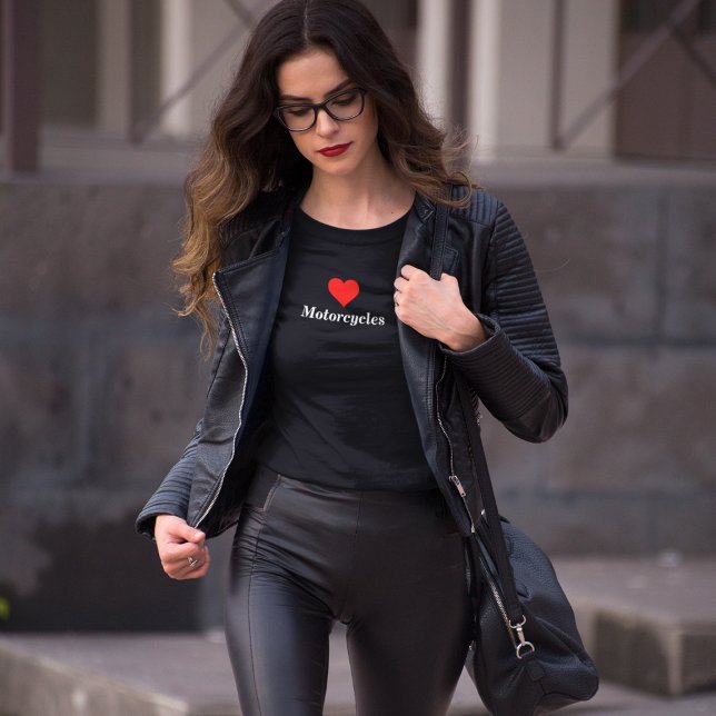 Love Motorcycles motorcycle t-shirt for women (Creator Uploaded)