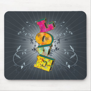 LOVE MOUSE PAD