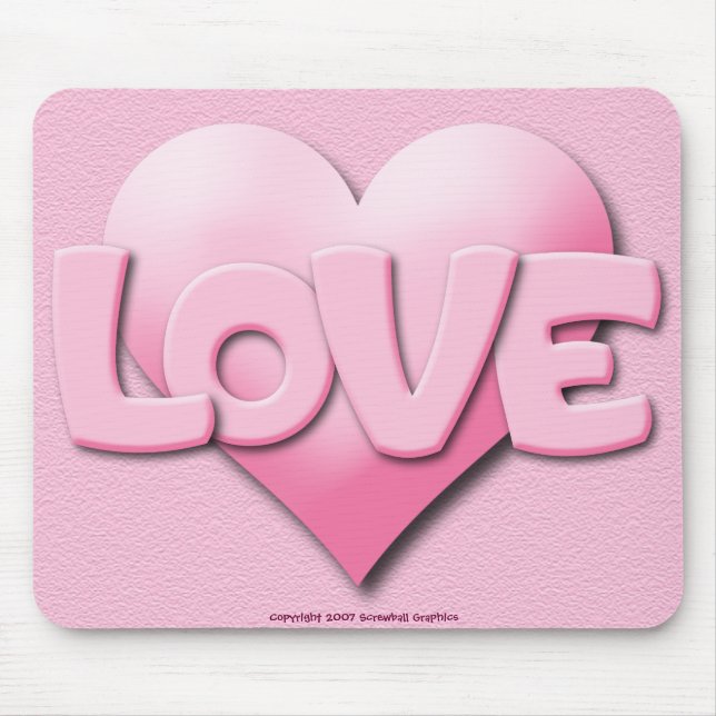Love Mousepad (Front)