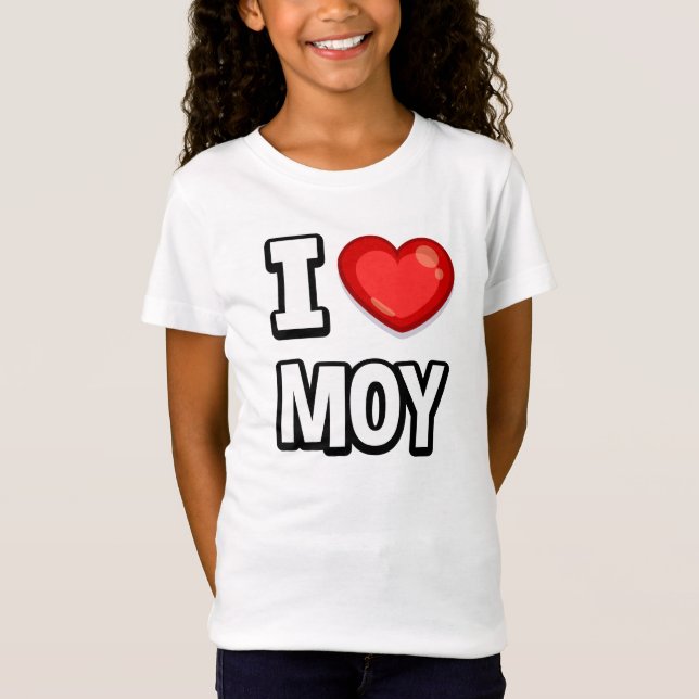 Love Moy: Girl's T-Shirt (Front)
