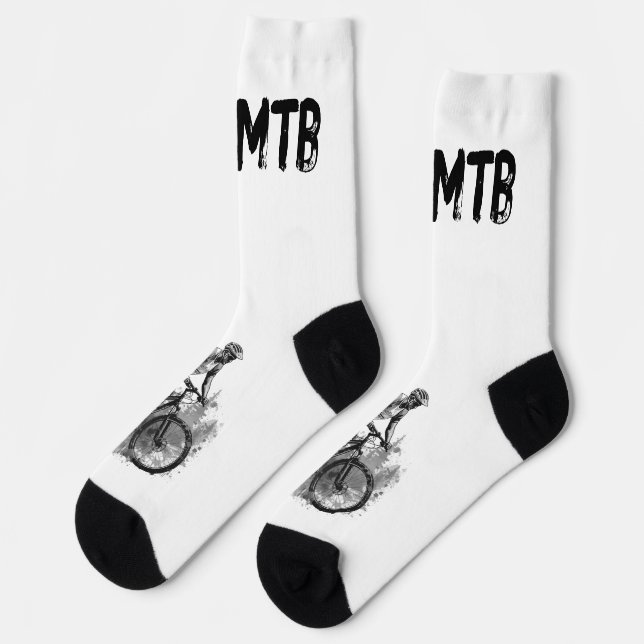Love MTB mountain bike Socks (Left)