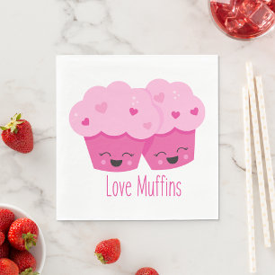 Love Muffins Napkin