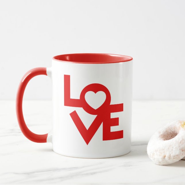 Love  mug (With Donut)
