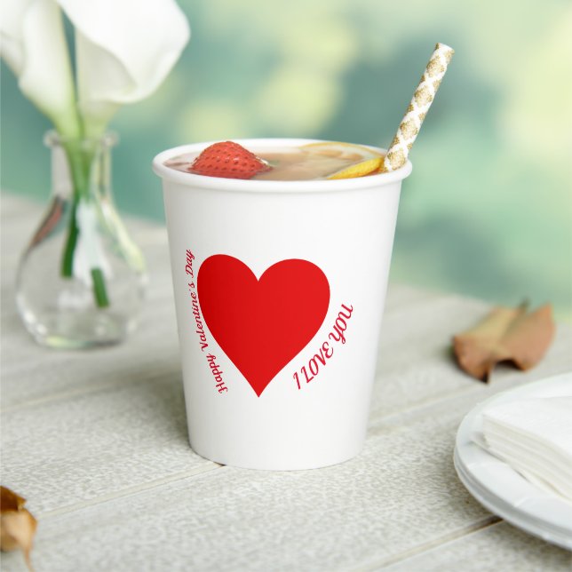 Love Mug Paper Cups (Insitu)