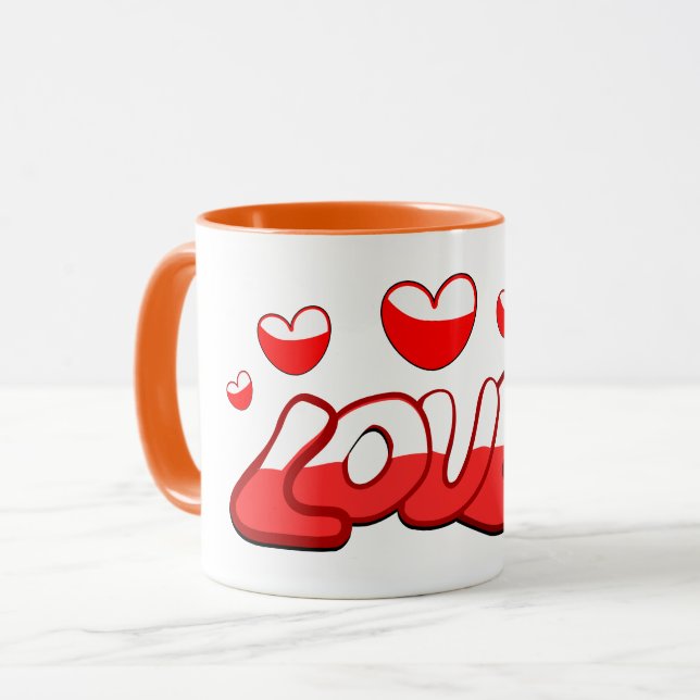 Love mugs (Front Left)