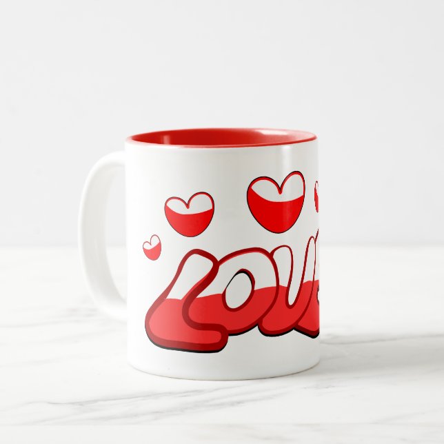 Love mugs (Front Left)