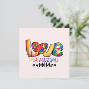 Love Mum Autism Awareness for Proud Moms
