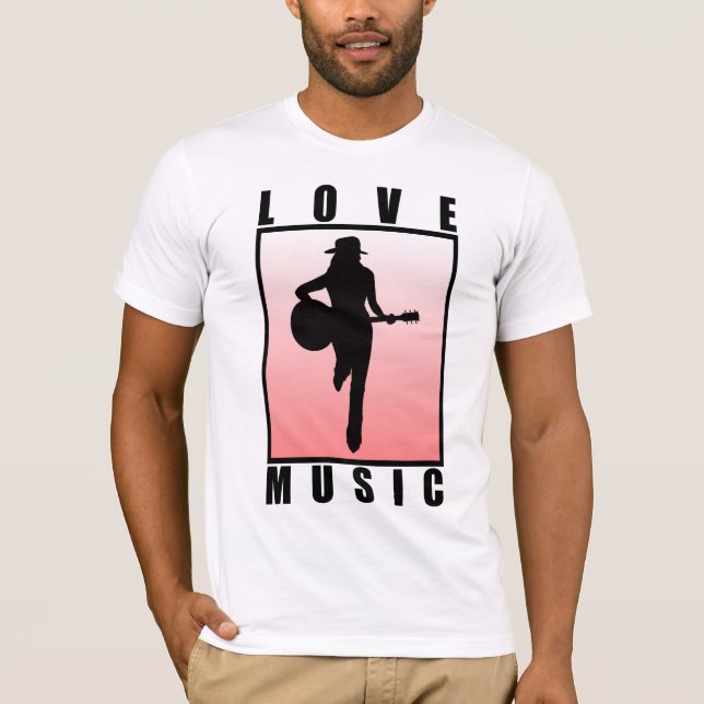 LOVE MUSIC 1 T-Shirt (Front)