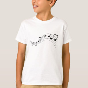 Love Music? Get Kid's Men's or Women's Musical Tee