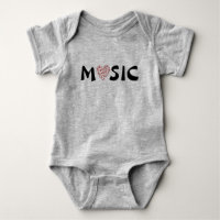Love Music- Heart of Music Notes for Babies