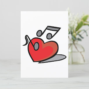 Love Music Invitation