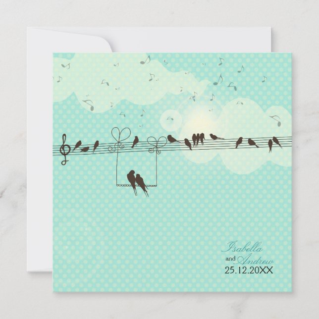 Love Music Invitation (Front)