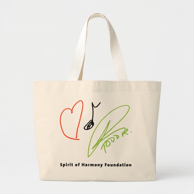 Love Music Jumbo Tote (Front)
