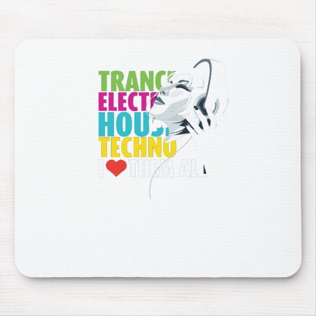 Love music mouse pad (Front)
