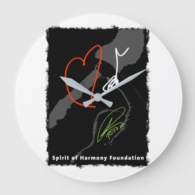 Love Music Wall Clock (Front)