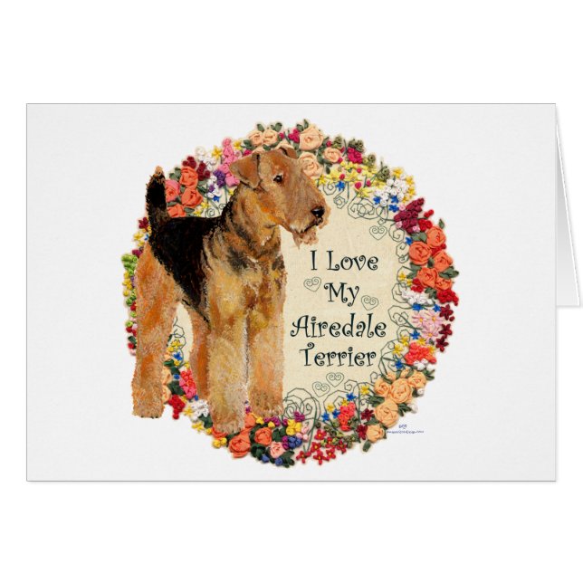 Love My Airedale (Front Horizontal)