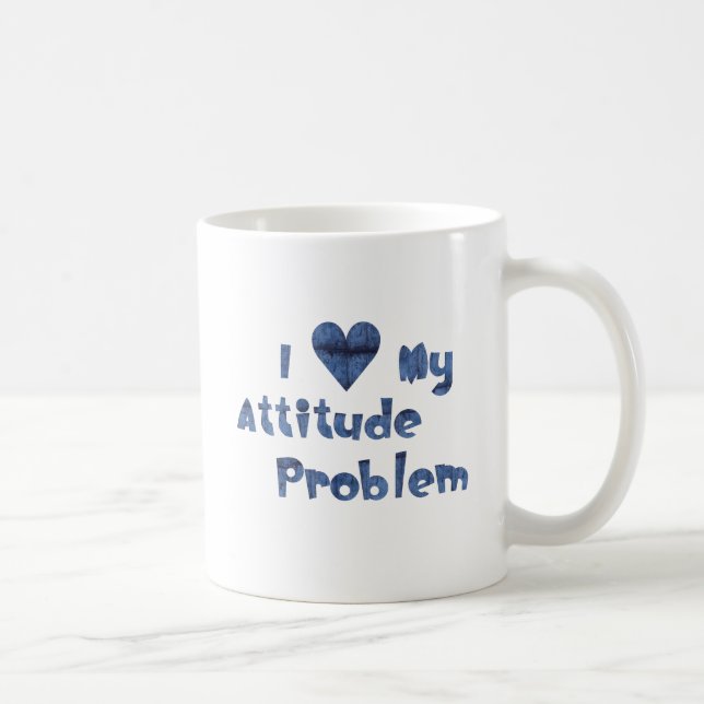 Love My Attitude Problem Mug (Right)