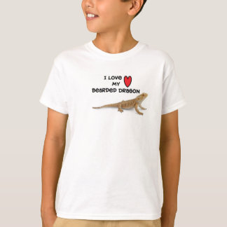Love My Bearded Dragon Tee shirts