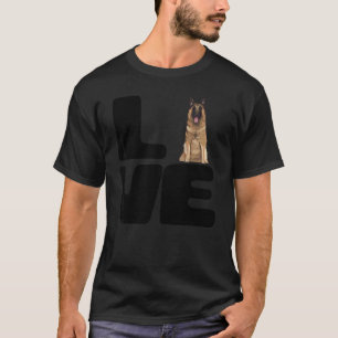 Love My Belgian Tervuren Dog T-Shirt
