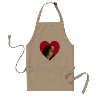 Love My Bernese Mountain Dog Standard Apron