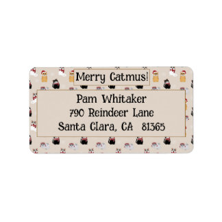 Love my cats label