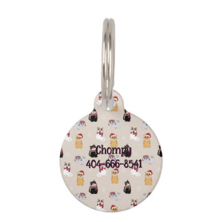 Love my cats pet tag